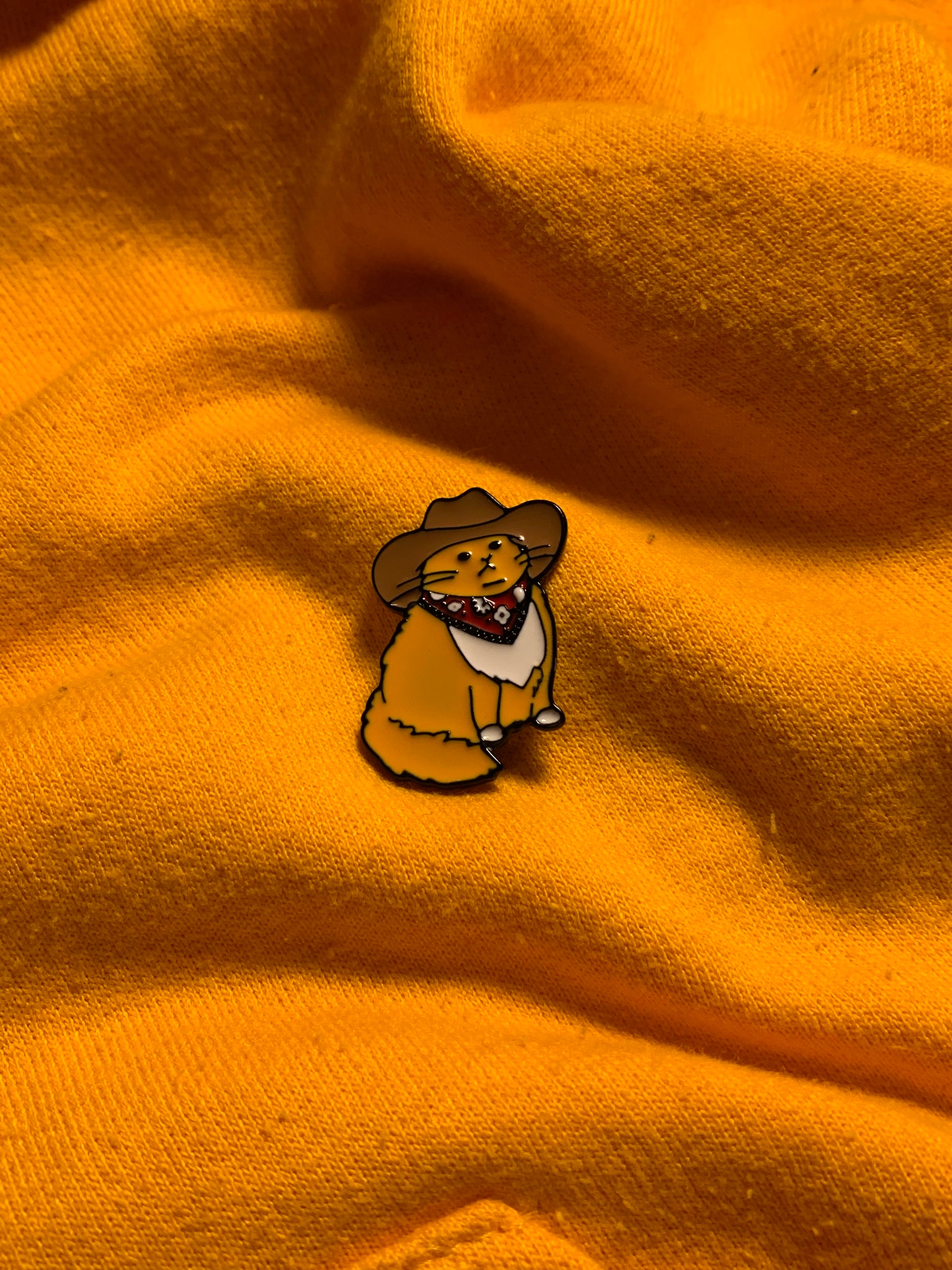 Cowboy Cat Pin