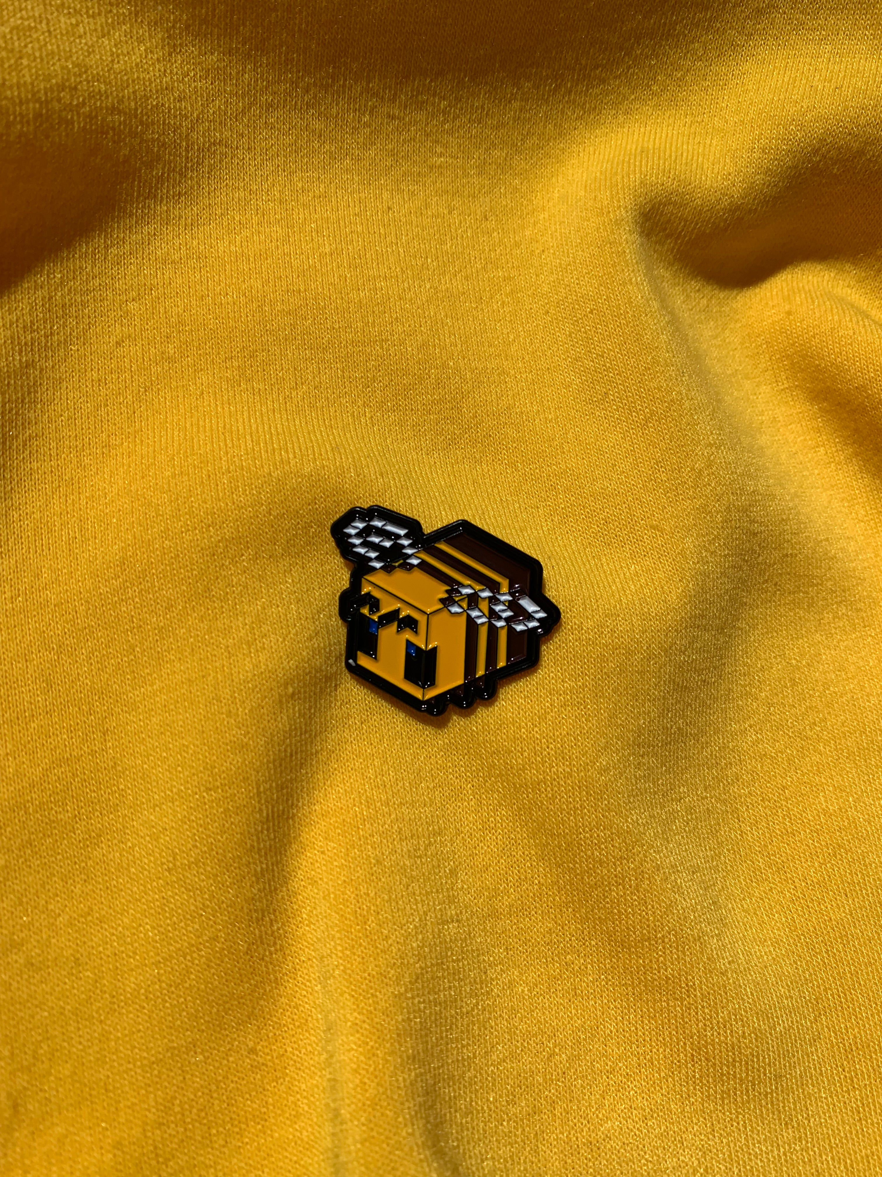 Minecraft Bee Pin