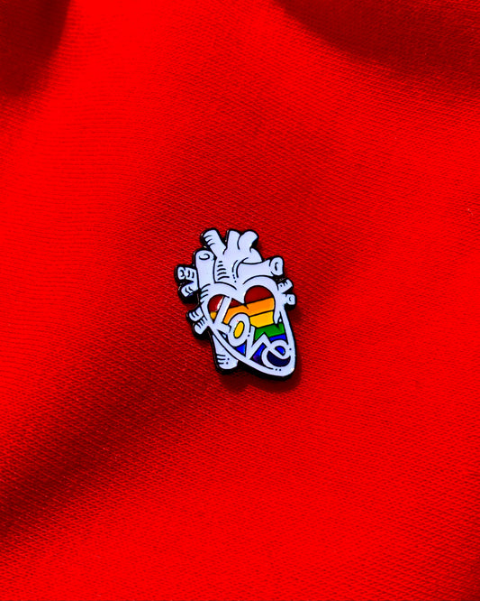 Love Heart Pin
