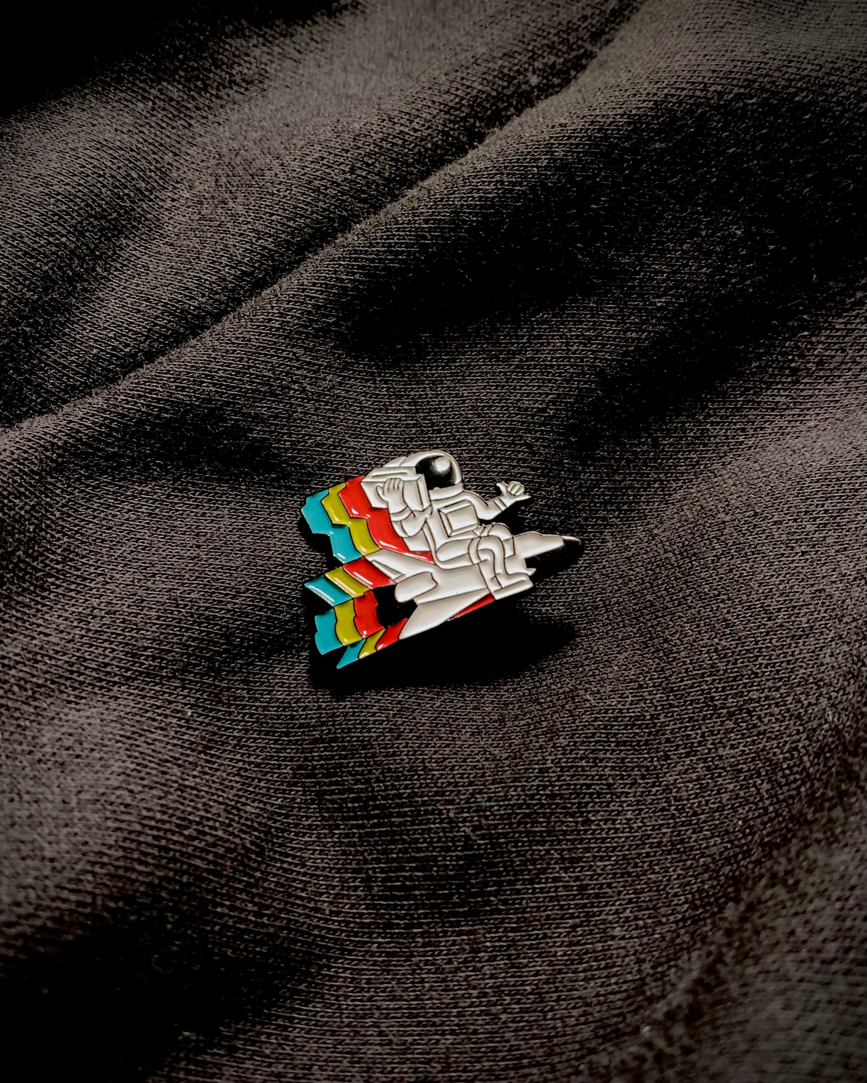 Chill Astronaut Pin