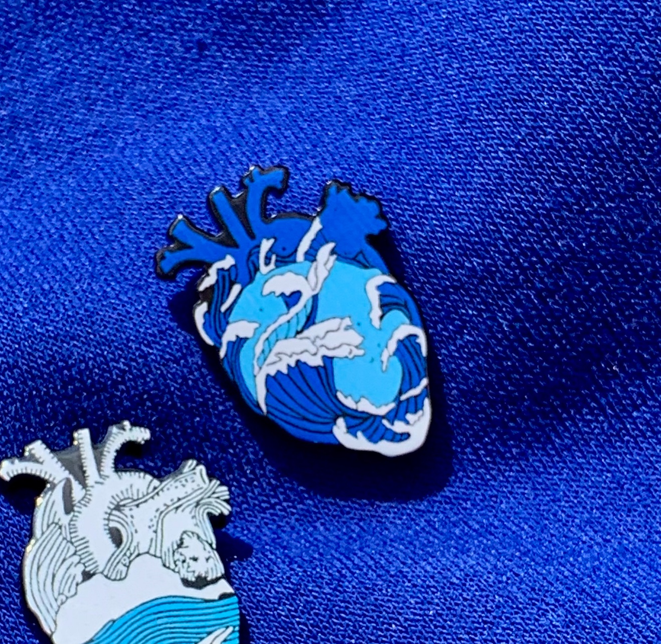 Ocean Heart Pin Collection